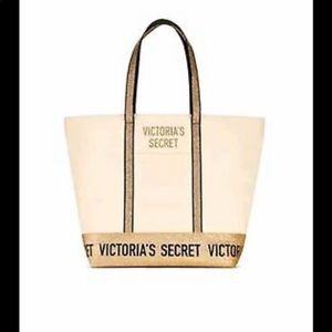 Gold Sparkle carryall Tote